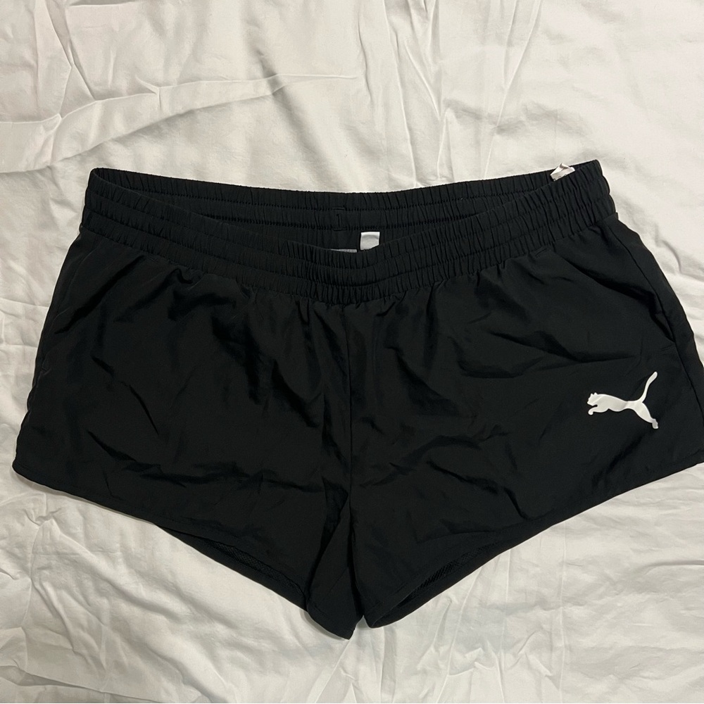 Puma Women's Athletic Black Shorts
